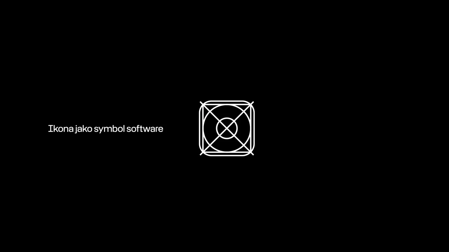 Ikona jako symbol software